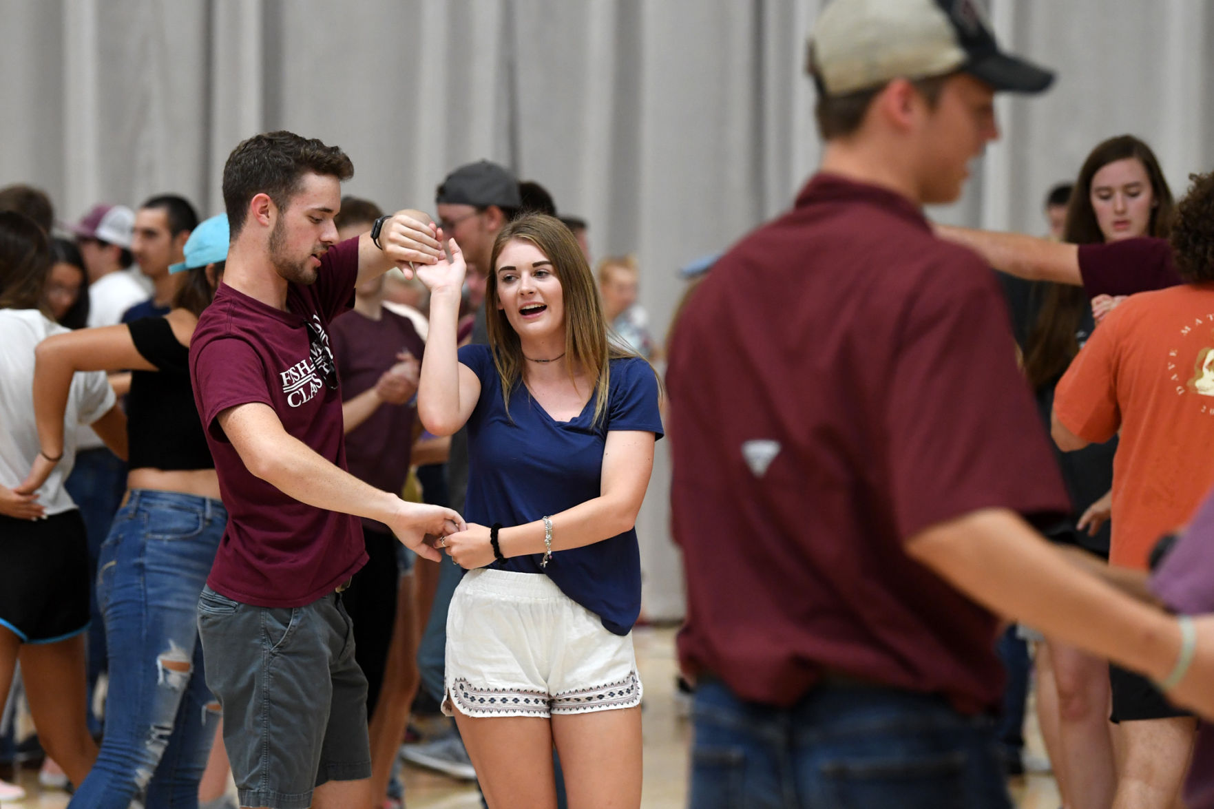 Aggie Wranglers dance lesson